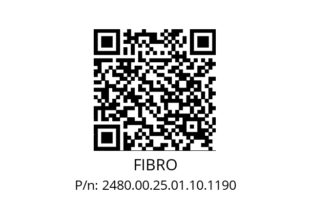   FIBRO 2480.00.25.01.10.1190