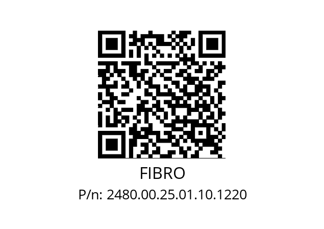   FIBRO 2480.00.25.01.10.1220