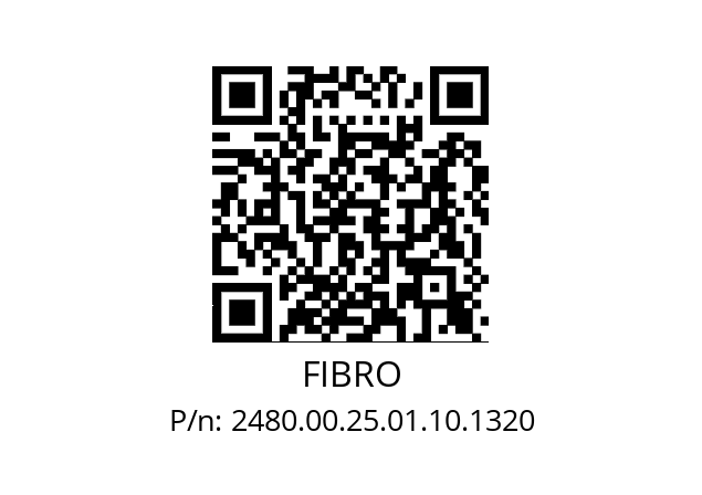   FIBRO 2480.00.25.01.10.1320