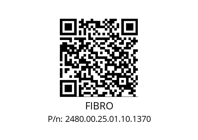   FIBRO 2480.00.25.01.10.1370