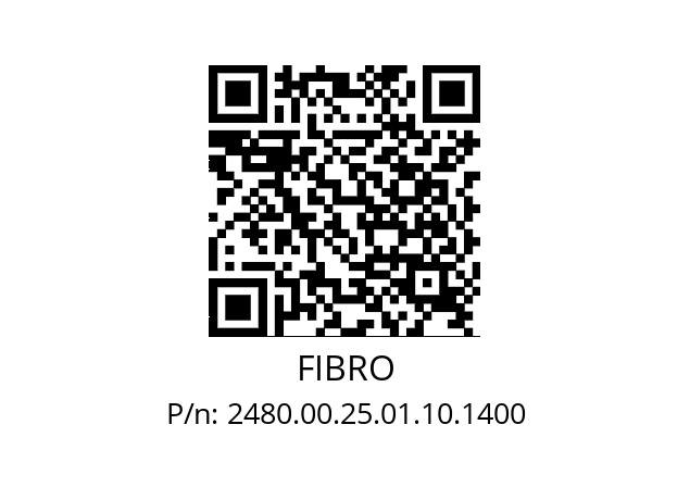   FIBRO 2480.00.25.01.10.1400