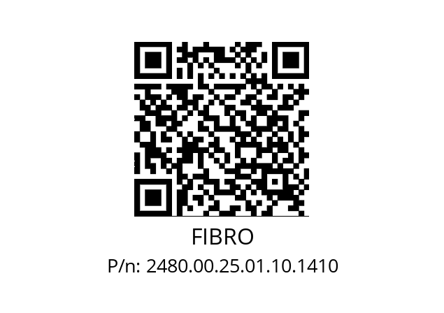   FIBRO 2480.00.25.01.10.1410