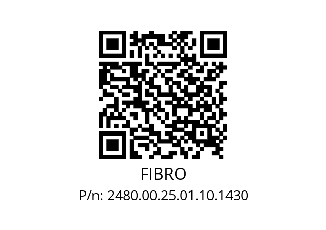   FIBRO 2480.00.25.01.10.1430