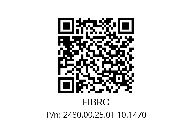   FIBRO 2480.00.25.01.10.1470