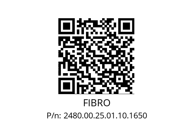   FIBRO 2480.00.25.01.10.1650