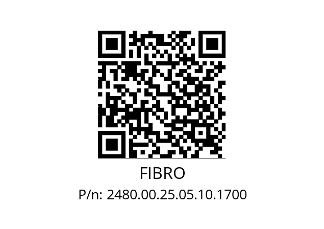   FIBRO 2480.00.25.05.10.1700