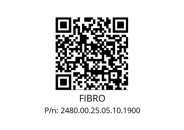   FIBRO 2480.00.25.05.10.1900