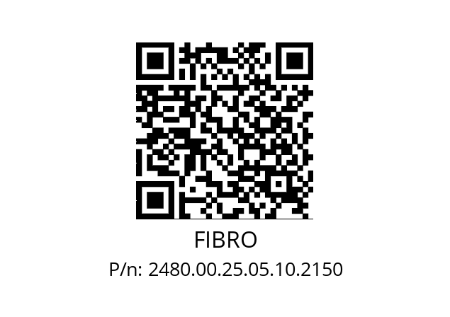   FIBRO 2480.00.25.05.10.2150