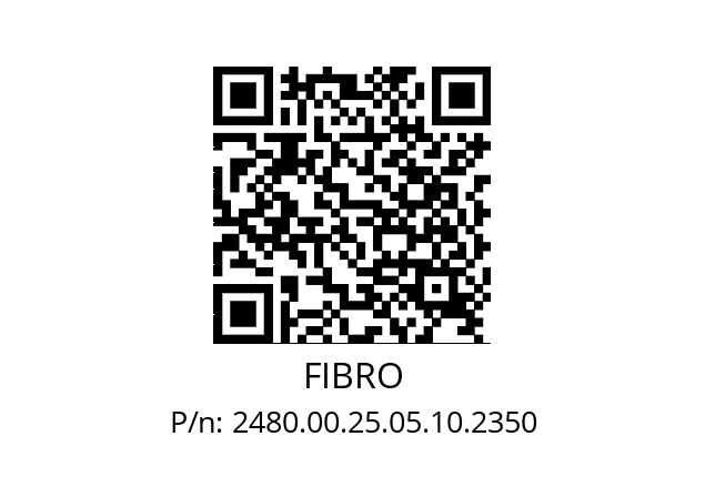   FIBRO 2480.00.25.05.10.2350