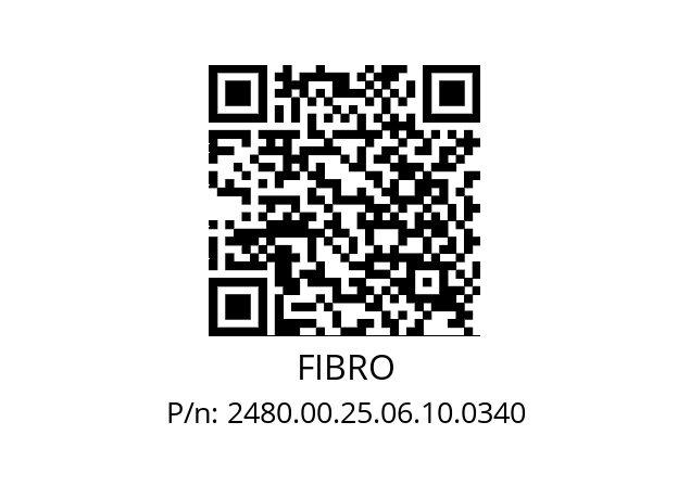   FIBRO 2480.00.25.06.10.0340