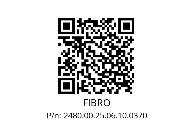   FIBRO 2480.00.25.06.10.0370