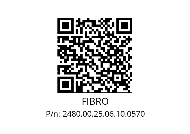   FIBRO 2480.00.25.06.10.0570