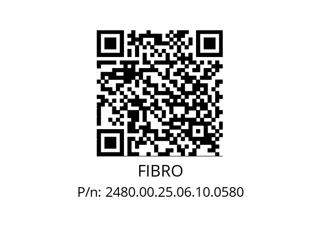   FIBRO 2480.00.25.06.10.0580