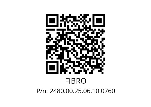   FIBRO 2480.00.25.06.10.0760