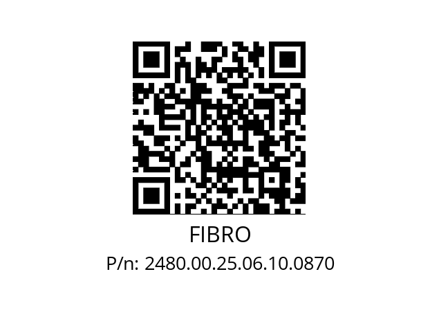   FIBRO 2480.00.25.06.10.0870