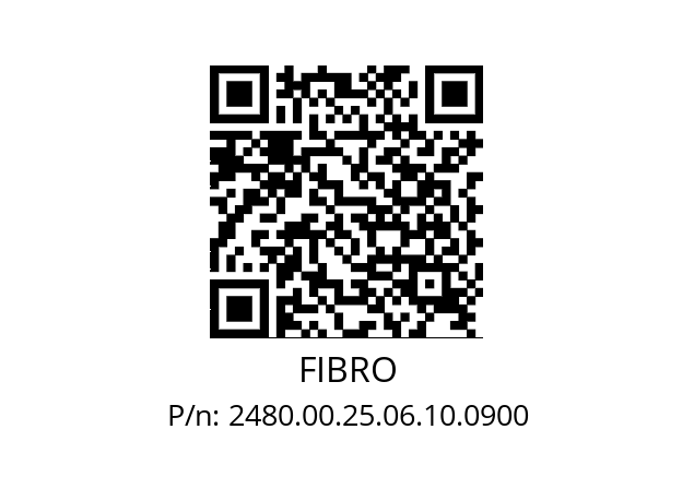   FIBRO 2480.00.25.06.10.0900