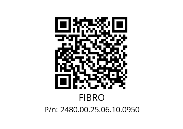   FIBRO 2480.00.25.06.10.0950