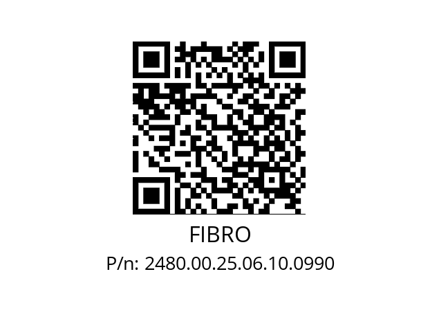   FIBRO 2480.00.25.06.10.0990