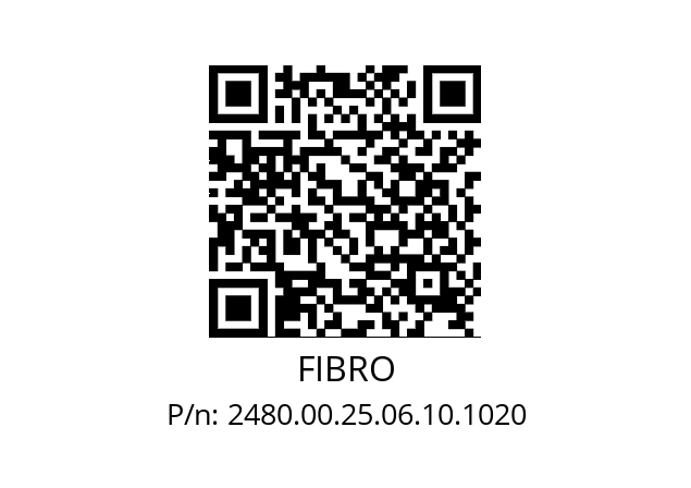   FIBRO 2480.00.25.06.10.1020