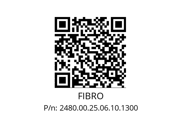   FIBRO 2480.00.25.06.10.1300