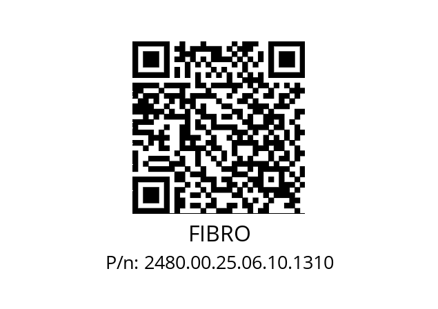   FIBRO 2480.00.25.06.10.1310