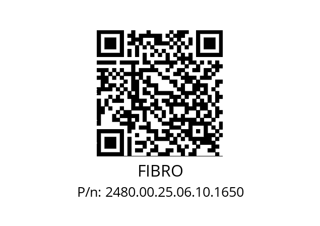   FIBRO 2480.00.25.06.10.1650