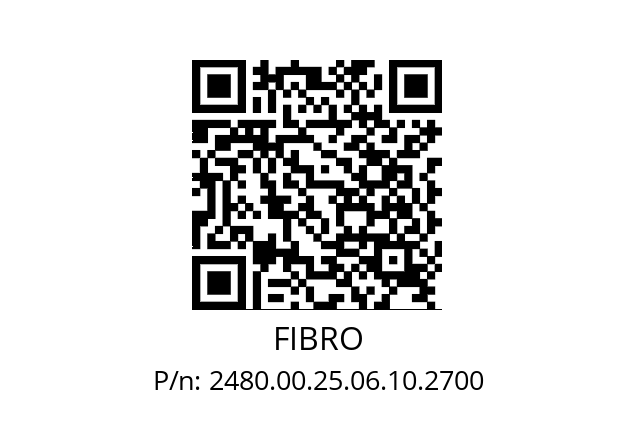   FIBRO 2480.00.25.06.10.2700