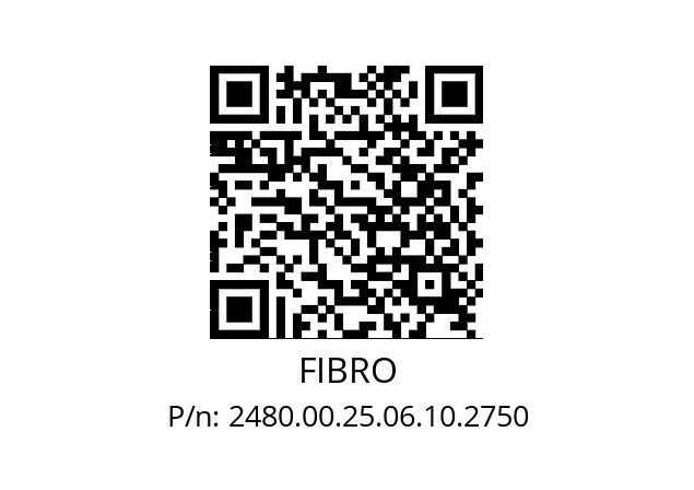   FIBRO 2480.00.25.06.10.2750