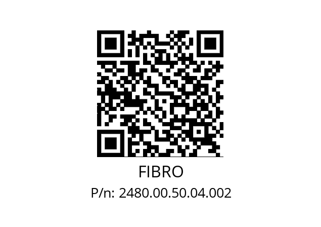   FIBRO 2480.00.50.04.002