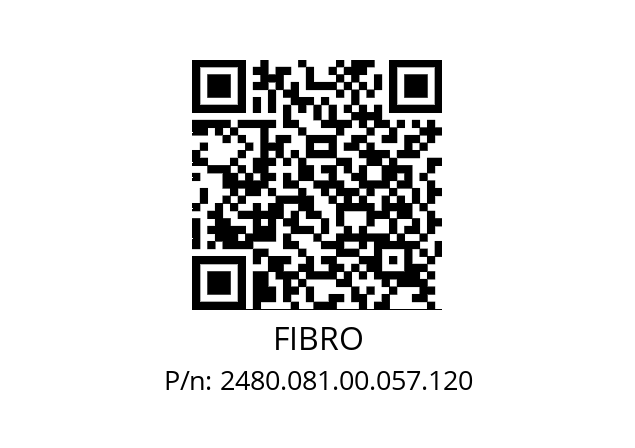   FIBRO 2480.081.00.057.120