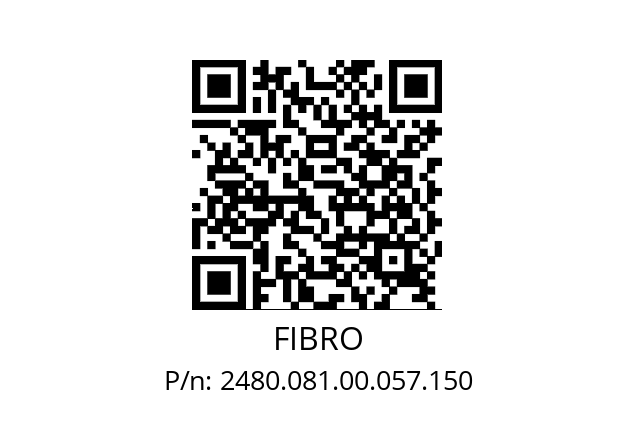   FIBRO 2480.081.00.057.150