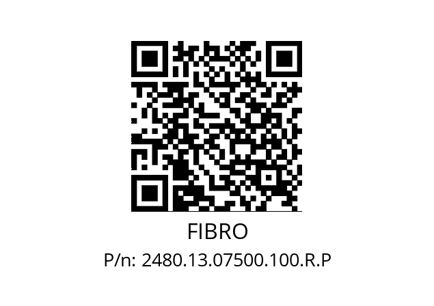   FIBRO 2480.13.07500.100.R.P