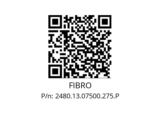   FIBRO 2480.13.07500.275.P