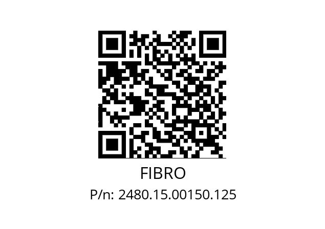   FIBRO 2480.15.00150.125