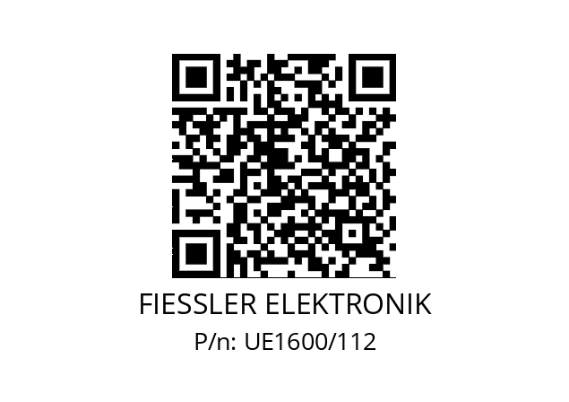   FIESSLER ELEKTRONIK UE1600/112