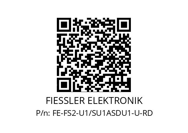   FIESSLER ELEKTRONIK FE-FS2-U1/SU1ASDU1-U-RD