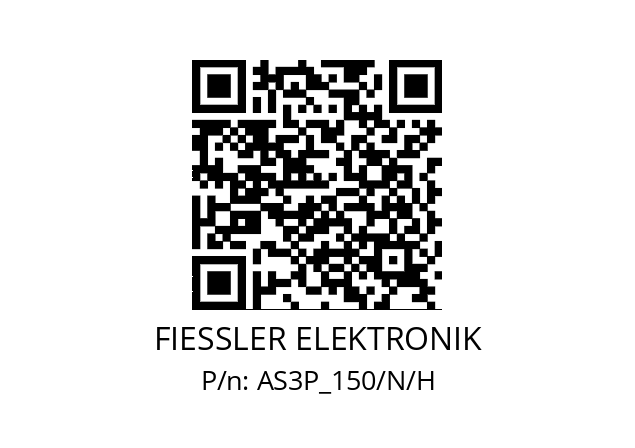   FIESSLER ELEKTRONIK AS3P_150/N/H