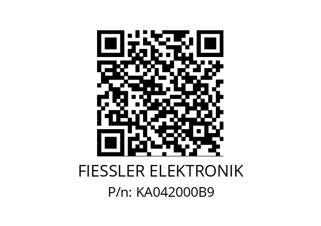   FIESSLER ELEKTRONIK KA042000B9