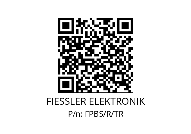   FIESSLER ELEKTRONIK FPBS/R/TR