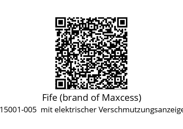   Fife (brand of Maxcess) GF-1008/3  M132369  515001-005  mit elektrischer Verschmutzungsanzeige  Nach Zeichnung 3-515001