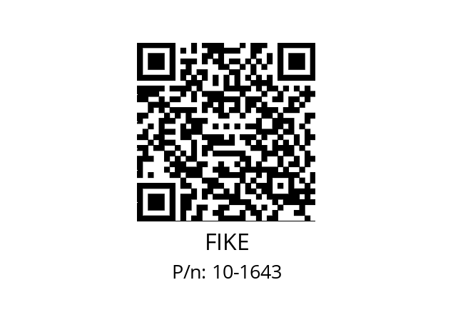   FIKE 10-1643