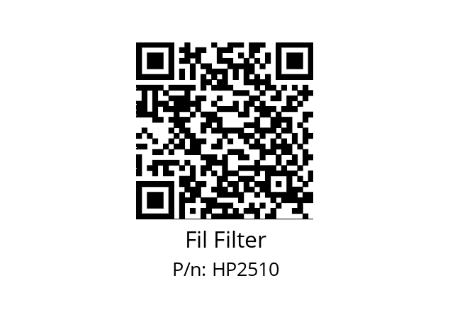   Fil Filter HP2510