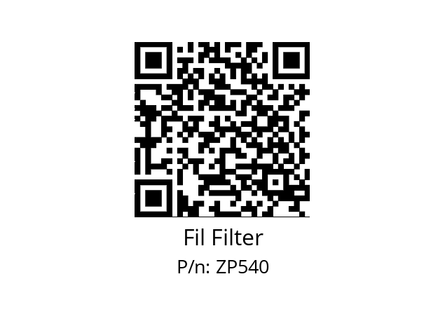   Fil Filter ZP540