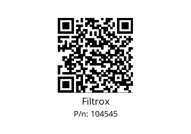   Filtrox 104545