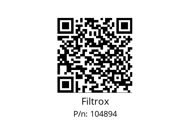   Filtrox 104894