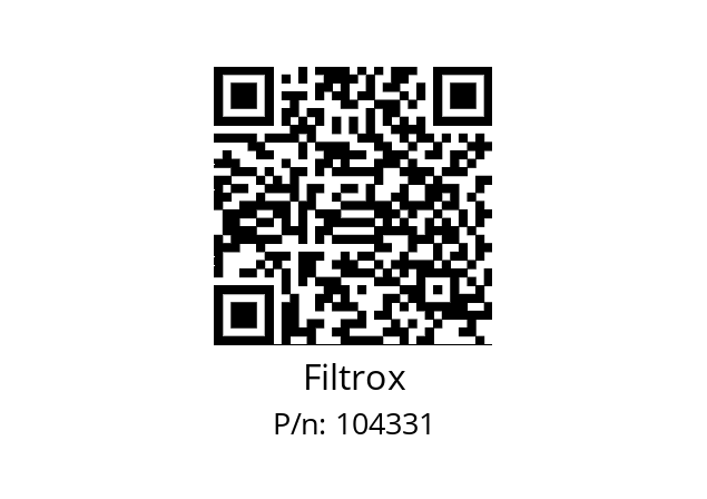   Filtrox 104331