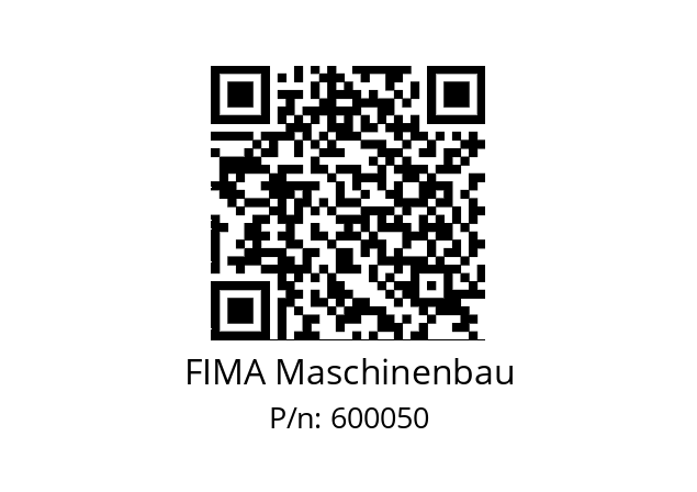   FIMA Maschinenbau 600050