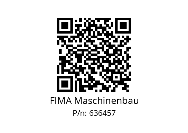   FIMA Maschinenbau 636457