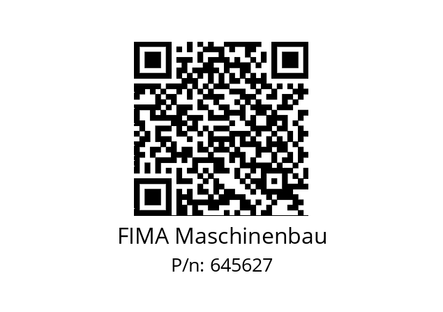   FIMA Maschinenbau 645627