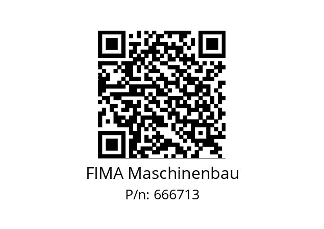   FIMA Maschinenbau 666713